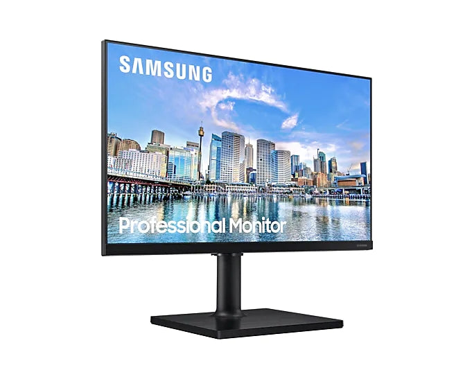 Samsung 27T45F, 27" IPS, 75 Hz, 5 ms GTG, 1920x1080, 250cd/m2, Eco Saving Plus, Flicker Free, Freesync, Eye Saver Mode, Display Port 1.2, 2xHDMI 1.4, 2xUSB 2.0, Слушалки, 178°/178°, Черен