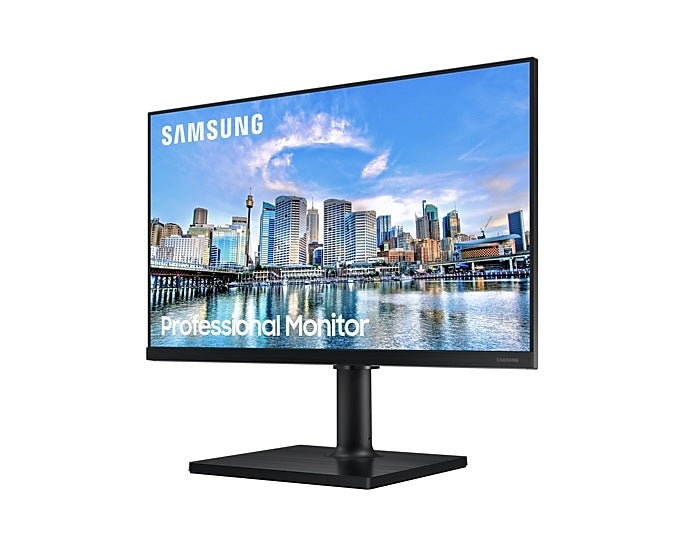 Samsung 27T45F, 27" IPS, 75 Hz, 5 ms GTG, 1920x1080, 250cd/m2, Eco Saving Plus, Flicker Free, Freesync, Eye Saver Mode, Display Port 1.2, 2xHDMI 1.4, 2xUSB 2.0, Слушалки, 178°/178°, Черен
