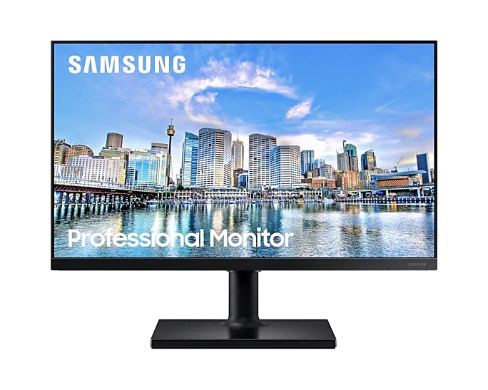 Samsung 27T45F, 27" IPS, 75 Hz, 5 ms GTG, 1920x1080, 250cd/m2, Eco Saving Plus, Flicker Free, Freesync, Eye Saver Mode, Display Port 1.2, 2xHDMI 1.4, 2xUSB 2.0, Слушалки, 178°/178°, Черен