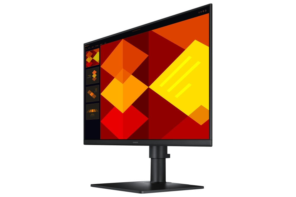 Samsung LS24D406GA, 24" IPS LED, 1920x1080, 5ms, 100 Hz, 250cd/m2, HDMI, DP, USB Hub, Черен