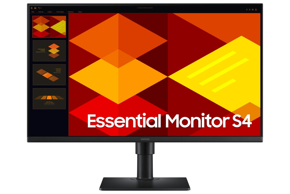 Samsung LS27D406GA, 27" IPS LED, 1920x1080, 5ms, 100 Hz, 250cd/m2, HDMI, DP, USB Hub, Черен