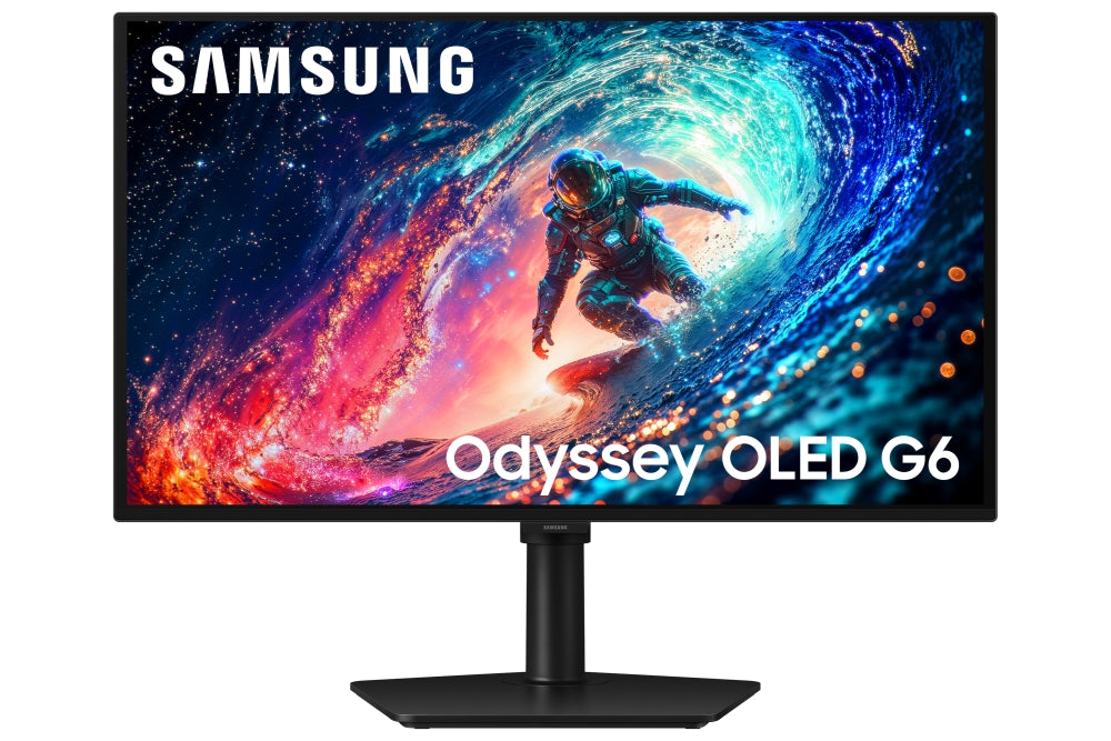 Samsung 27" LS27HG612SU Odyssey QD-OLED G6 QHD 2560x1440 0.03ms 240Hz Без отблясъци Черен