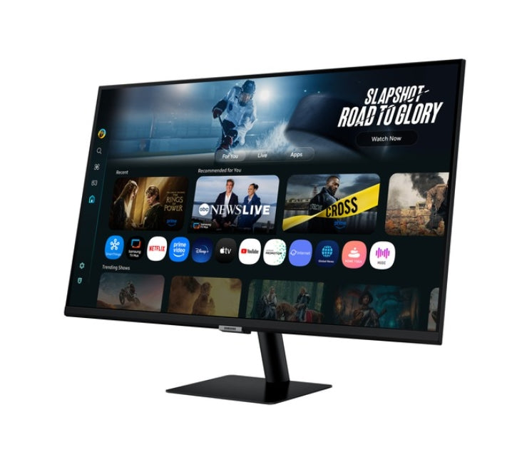 Samsung LS32FM700 32" VA LED, SMART 3840x2160 3xUSB 2.0, 2xHDMI 1.4, Wi-Fi 5, Bluetooth, Високоговорители, Черен