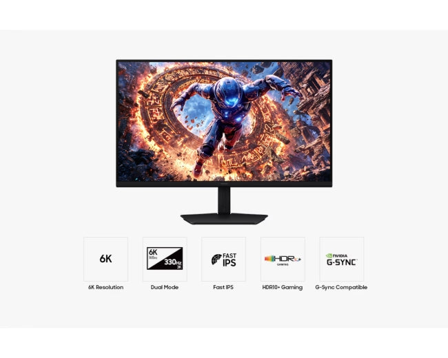 Samsung 32'' LS32HG802SU Odyssey IPS G8 6K 6144x3456 1ms 165Hz Черен