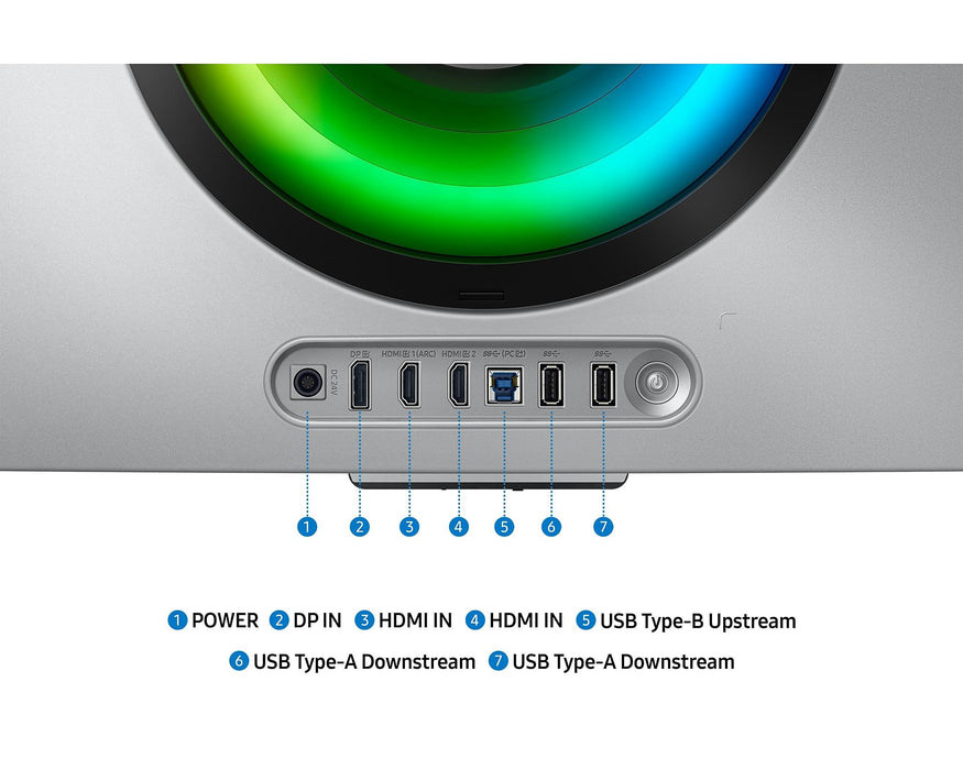 Монитор Samsung Odyssey OLED G8 G85SD Ultra WQHD - 34" CURVED 1800R, 175 Hz, 0.03ms