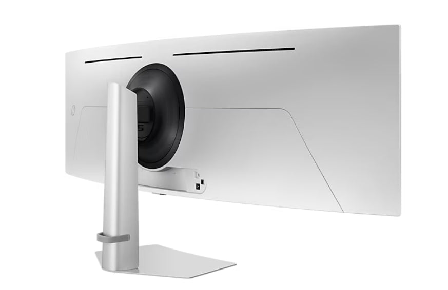 Samsung LS49DG910, 49" Odyssey G9 GAMING, Извит OLED, 1800R, 144Hz, Smart. 32:9, 5120 x 1440, Display Port, HDMI,Micro HDMI, USB Hub, Сребрист