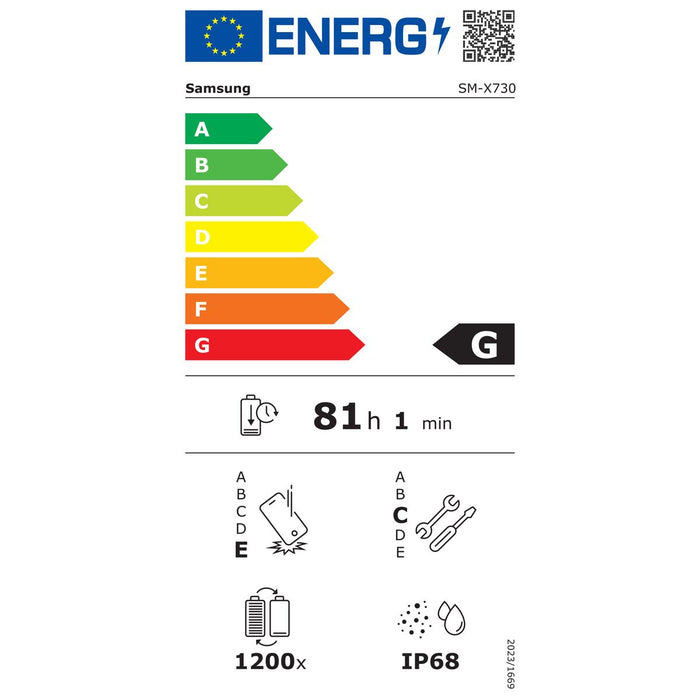Таблет Samsung SM-X730NZATEUE 11" Octa Core 12 GB RAM 512 GB Сив