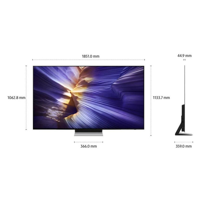 Телевизор SAMSUNG QE83S90FAEXXH, 83", OLED, 4K Ultra HD, Vision AI Smart TV, S90F (2025)