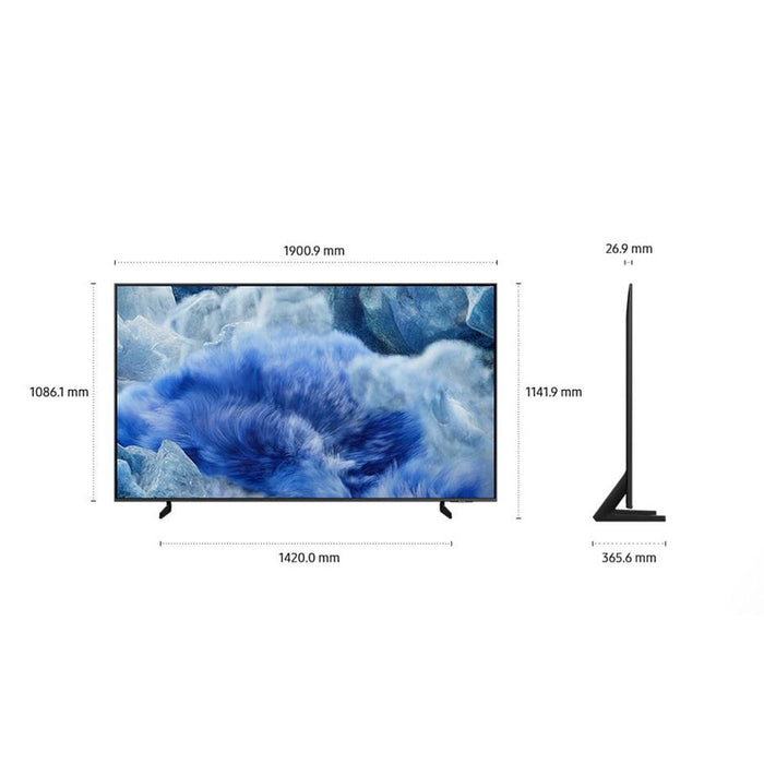 Телевизор SAMSUNG QE85Q8FAAUXXH, 85"(215 см), QLED, 4K UltraHD, Q8F Vision AI Smart TV (2025)
