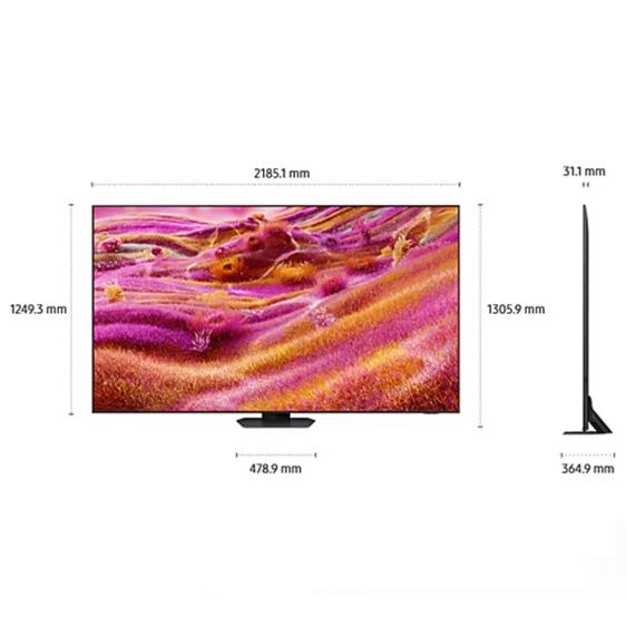 Телевизор SAMSUNG QE98QN90FATXXH, 98", Neo QLED QN90F, 4K UHD Vision AI, Smart TV (2025)