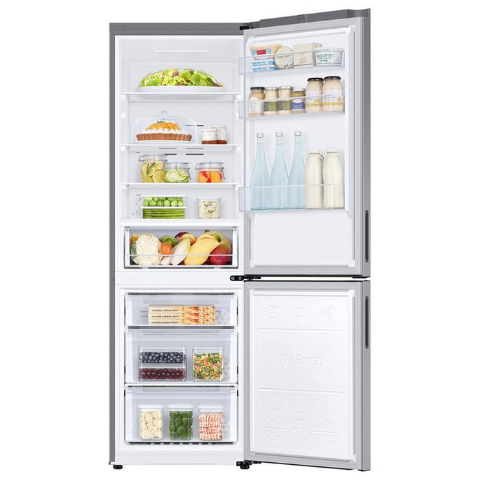 Хладилник с фризер SAMSUNG RB33B610ESA/EF, 344 л, SpaceMax™, 185 см, клас Е