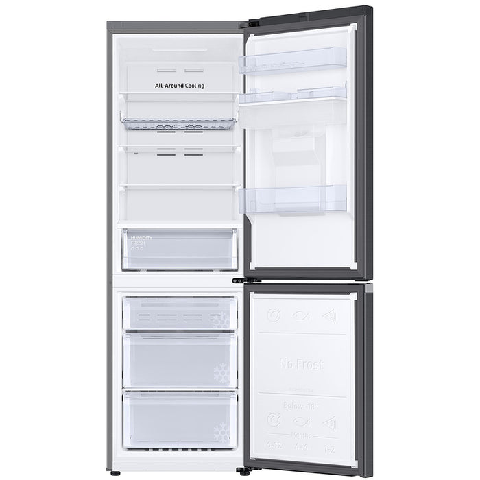 Хладилник с фризер SAMSUNG RB34C652EB1/EF, 341 л, SpaceMax, Wi-Fi, 185 см, клас Е