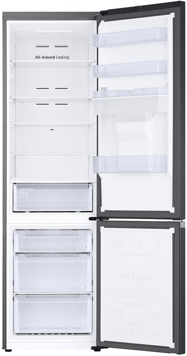 Хладилник с фризер SAMSUNG RB38C650EB1/EF, 386 л, SmartThings, AI energy mode, 203 см