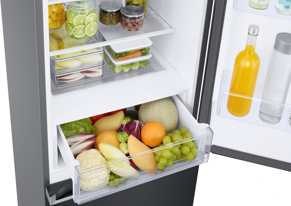 Хладилник с фризер SAMSUNG RB38C650EB1/EF, 386 л, SmartThings, AI energy mode, 203 см