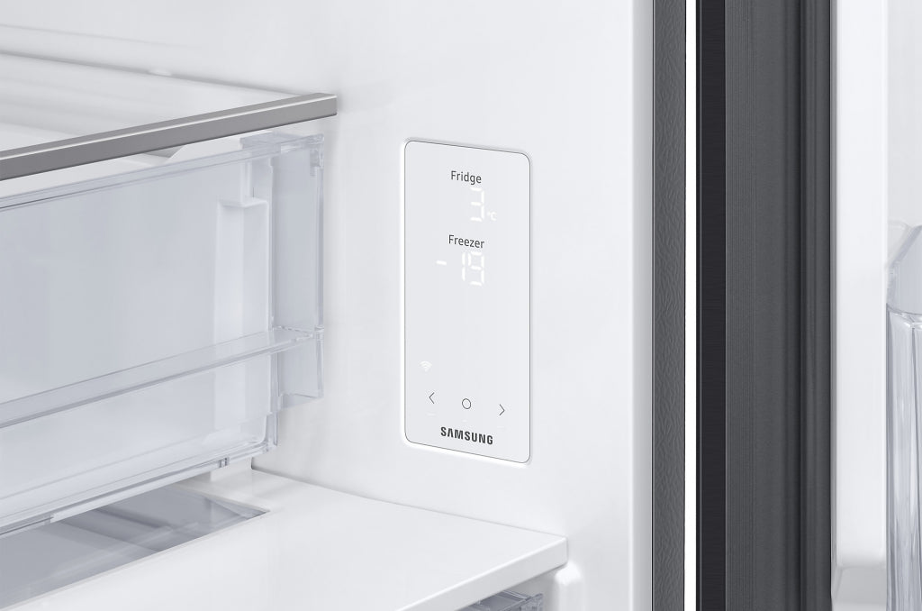 Хладилник с фризер SAMSUNG RB53DG703EB1EO, 538 л, SmartThings AI Energy и Metal Cooling, 203x75.9 см, Dark Inox
