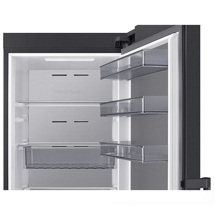 Хладилник SAMSUNG RR70H39CEFEO, 387 л, All-around Cooling, 185.8 см, Black
