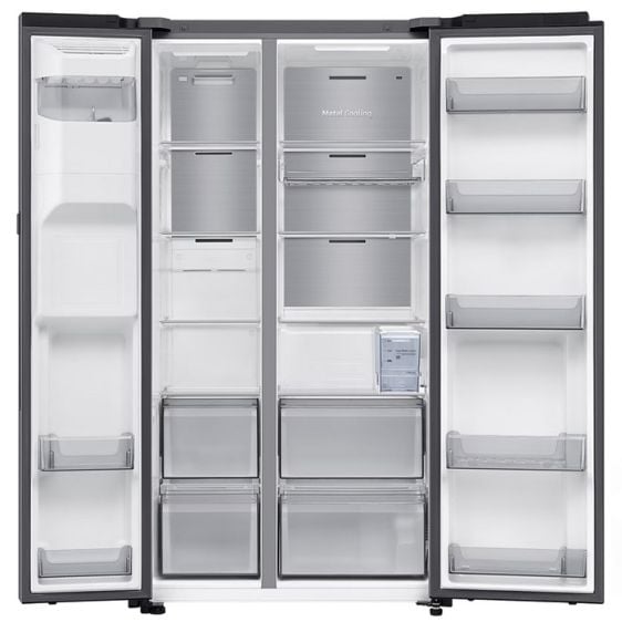 Хладилник с фризер SAMSUNG Side-by-Side RS90F65EDTEO, 621 л, Auto Open Door, 174.4 см