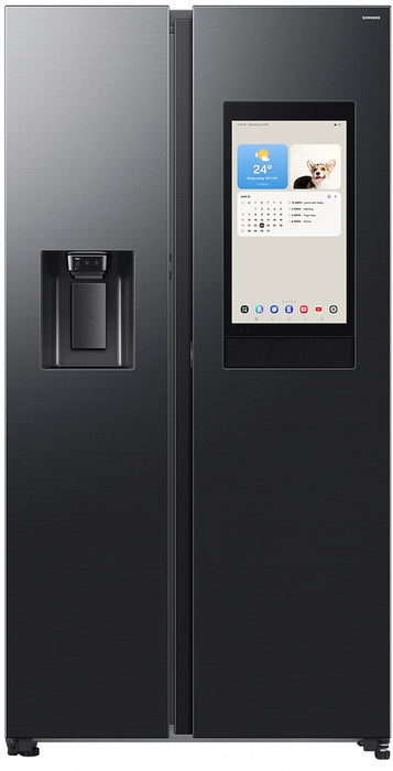 Хладилник с фризер SAMSUNG Side-by-Side RS90F66BEFEO, 614 л, Auto Open Door, 178.4 см