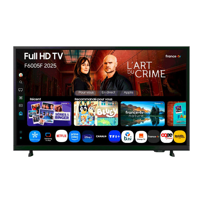 Смарт телевизор Samsung TU27F6005F 27" Full HD LED HDR HDR10+