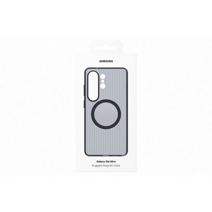 Ултра здрав магнитен калъф за Samsung S26, черен