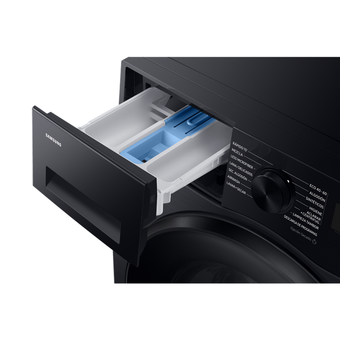 Пералня със сушилня SAMSUNG WD90DG5B15BBLE, 9/6 кг, SmartThings AI Energy, 1400 об/мин. Black
