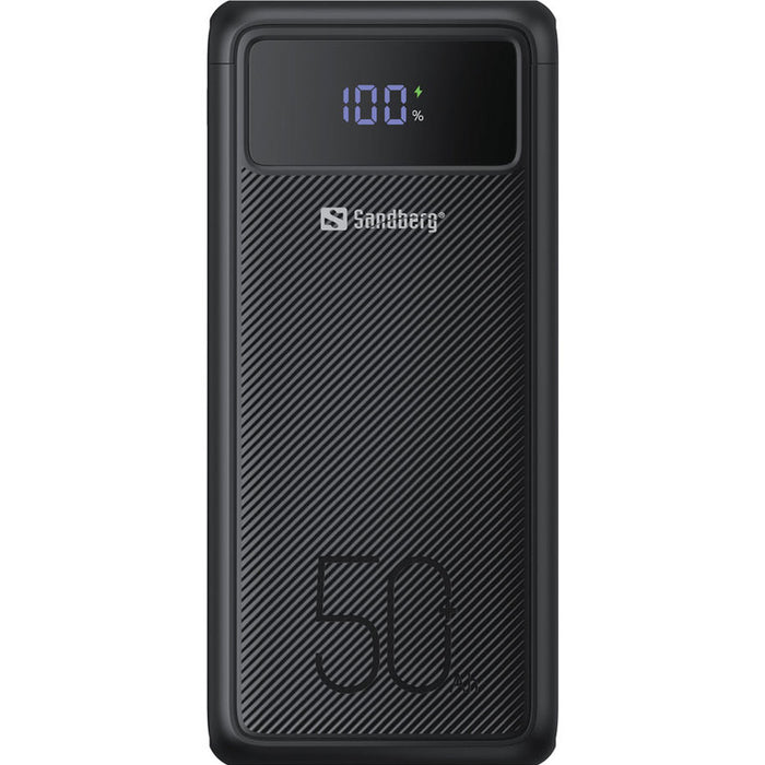 ВЪНШНА БАТЕРИЯ SANDBERG PD 50000 mAh
