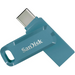 SanDisk Флаш памет 256Gb Ultra Drive Go USB-C Type-C BLUE
