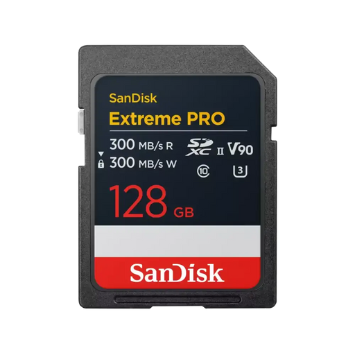 SanDisk Карта памет Extreme Pro SDXC 128GB 300MB/s &
