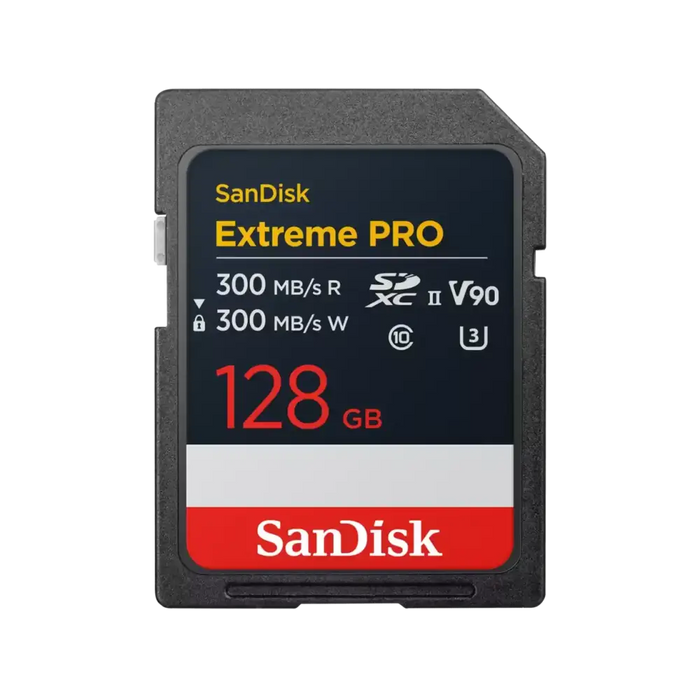 SanDisk Карта памет Extreme Pro SDXC 128GB 300MB/s &