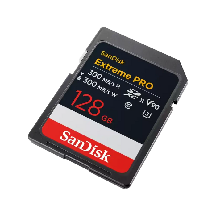 SanDisk Карта памет Extreme Pro SDXC 128GB 300MB/s &
