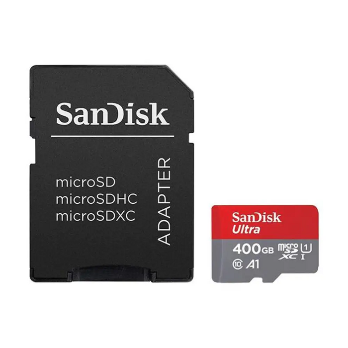 SanDisk Карта памет Ultra microSDXC,400GB + SD Adapter