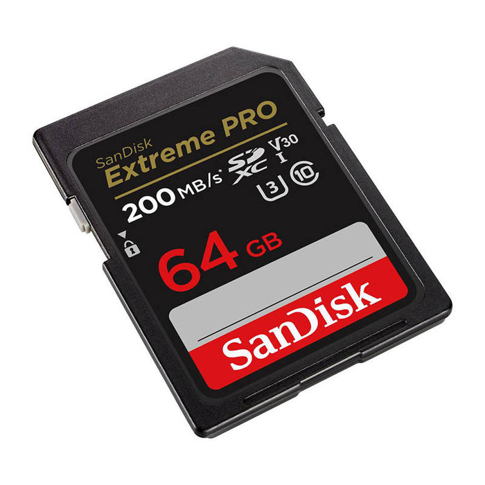 Карта памет SANDISK EXTREME PRO SDXC 64GB 200/90 MB/s UHS-I U3 (SDSDXXU-064G-GN4IN)