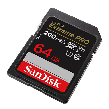 Карта памет SANDISK EXTREME PRO SDXC 64GB 200/90 MB/s UHS-I U3 (SDSDXXU-064G-GN4IN)