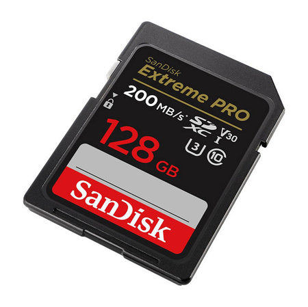 Карта памет SANDISK EXTREME PRO SDXC 128GB 200/90 MB/s UHS-I U3 (SDSDXXD-128G-GN4IN)