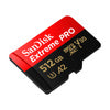 Карта памет SANDISK EXTREME PRO microSDXC 512GB 200/140 MB/s UHS-I U3 (SDSQXCD-512G-GN6MA)