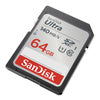 Карта памет SANDISK ULTRA SDXC 64GB 140MB/s UHS-I Class 10 (SDSDUNB-064G-GN6IN)