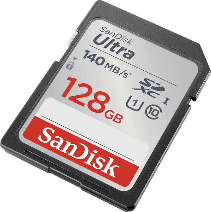 Карта памет SanDisk - Ultra, 128GB, SDXC, UHS-I, Class 10, U1