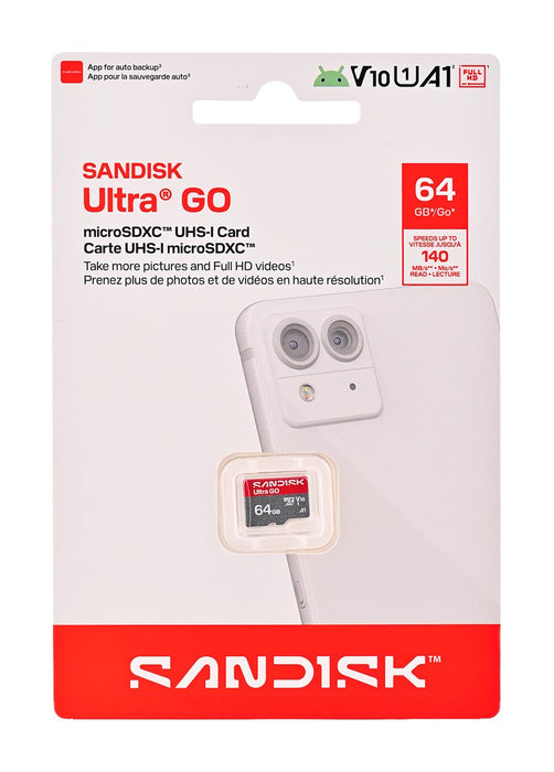 SanDisk Ultra GO 64 GB MicroSDXC UHS-I