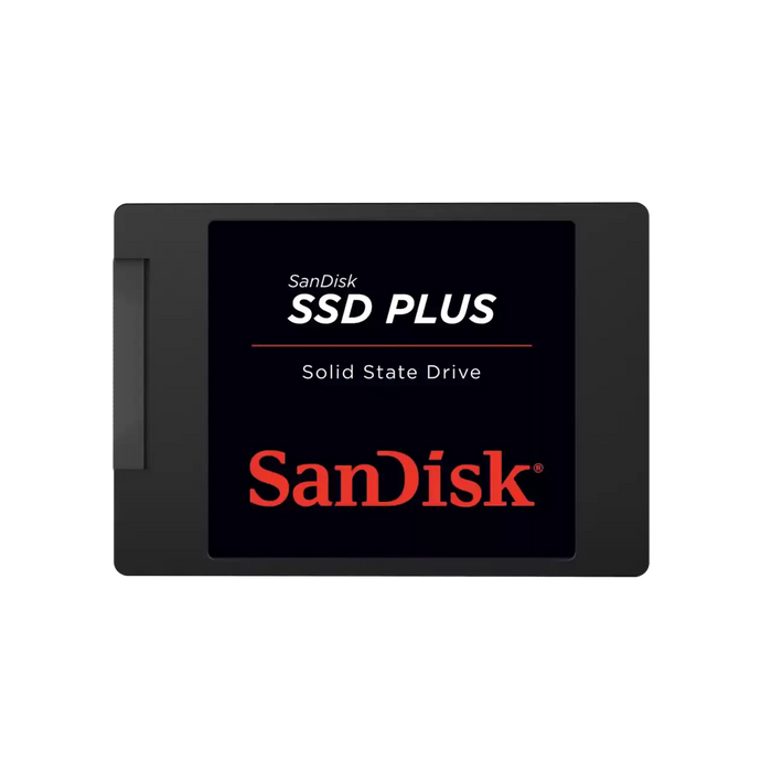 SanDisk  SSD Plus 545GB, до 505MB/s скорост на четене , до 440MB/s скорост на писане, SATA Revision 3.0 (6 Gb/s), шоко устойчиво