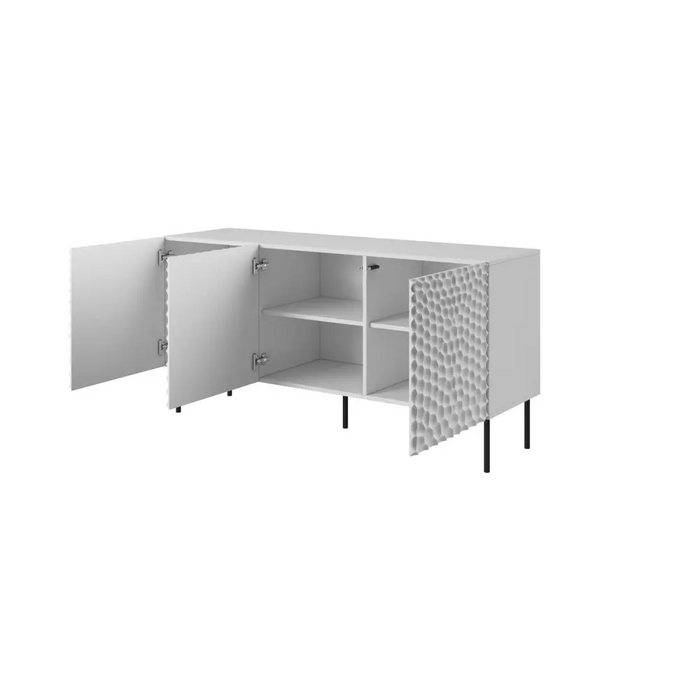 Сандък HOLE 152x42,5x74,5 см бял мат