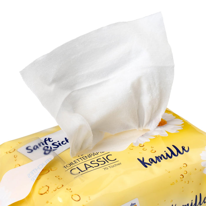 Влажна тоалетна хартия Classic лайка, 70 бр