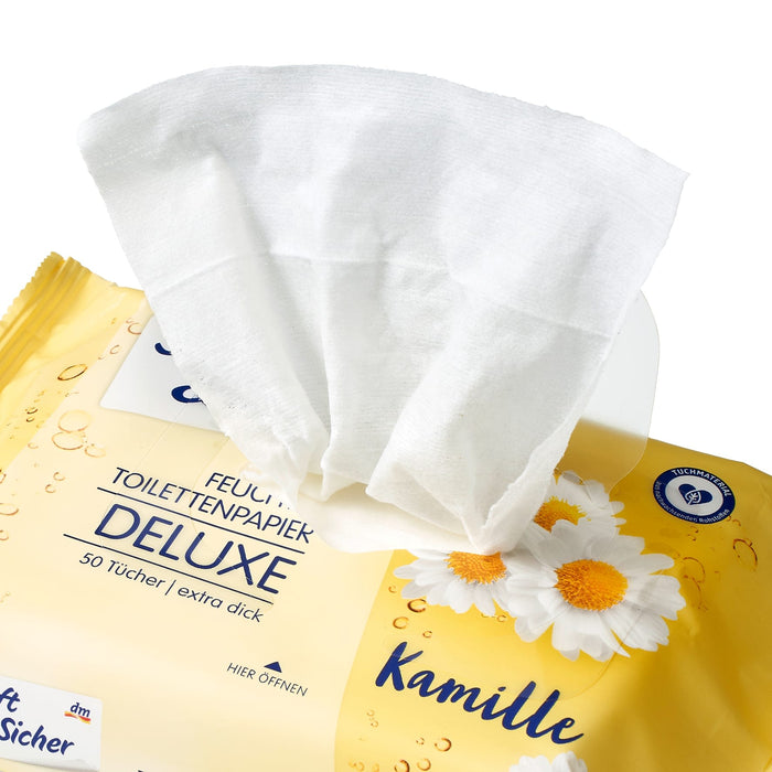 Влажна тоалетна хартия Deluxe лайка, 50 бр