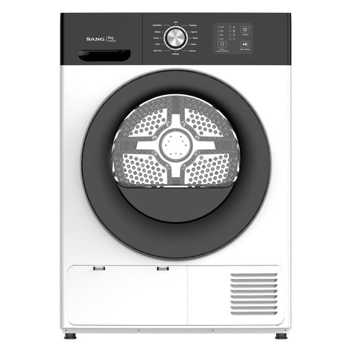 Сушилня SANG DS800EW КОНДЕНЗАЦИОННА С ТЕРМОПОМПА, 8.0 kg