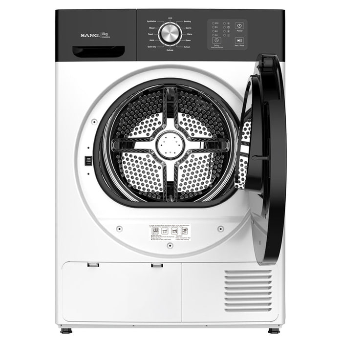 Сушилня SANG DS800EW КОНДЕНЗАЦИОННА С ТЕРМОПОМПА, 8.0 kg