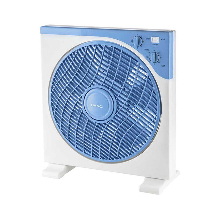 ВЕНТИЛАТОР SANG SBX-12 БЯЛ/СИН, 40.0 W, ТАЙМЕР