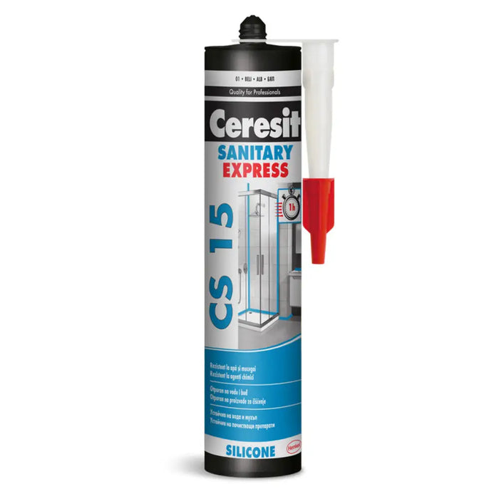 САНИТАРЕН СИЛИКОН CERESIT CS15 EXPRESS