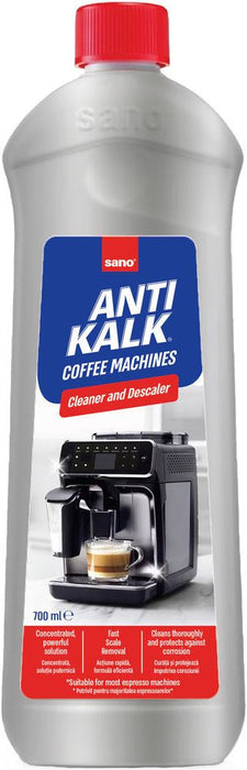 Препарат против котлен камък Sano - Anti Kalk, за кафе машини, 700 ml