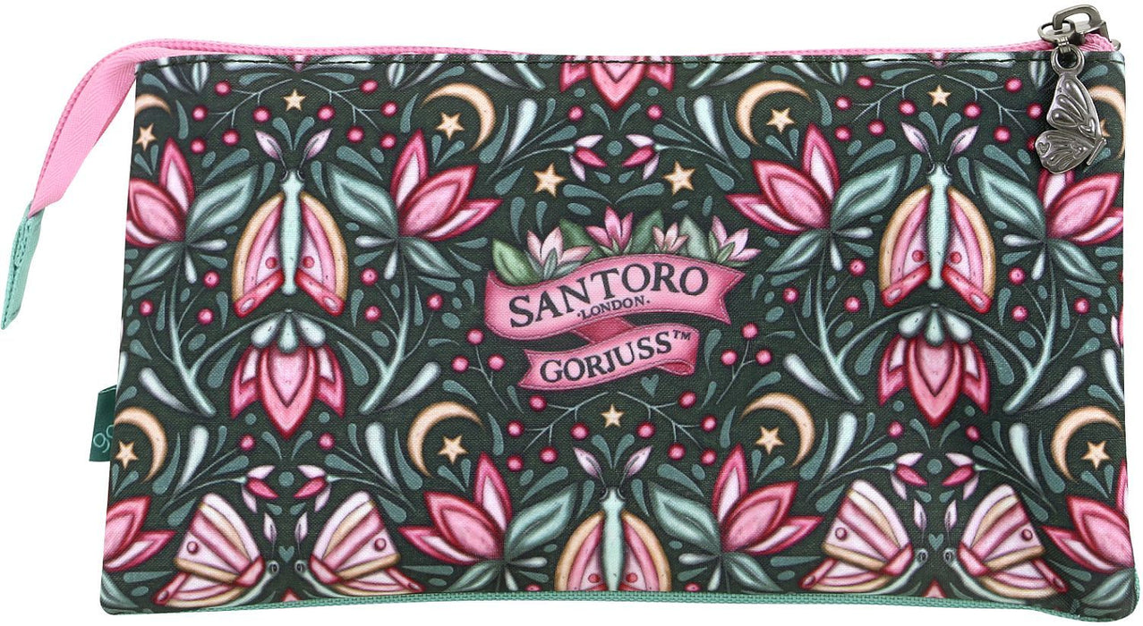 Троен несесер Santoro Gorjuss In The Forest - Woodland Wildflower
