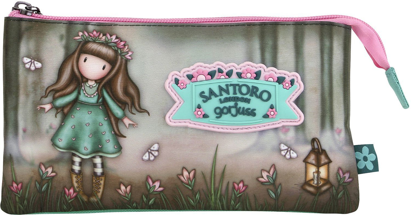 Троен несесер Santoro Gorjuss In The Forest - Woodland Wildflower