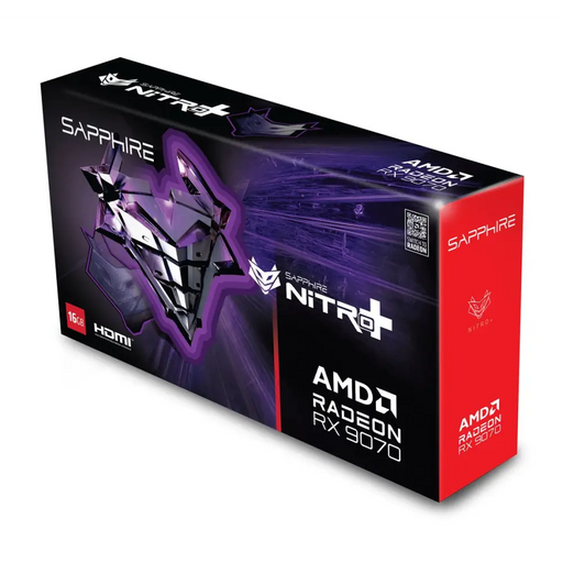 Sapphire NITRO + Radeon RX 9070 AMD 16 GB GDDR6